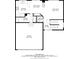 First floorplan showing garage, kitchen, living room, and laundry room layouts with dimensions in square feet at 11980 Swansea Dr, Parker, CO 80134