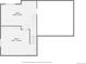 Floorplan of the basement showing the utility room, stairs, and room with dimensions at 4858 S Queen St, Littleton, CO 80127