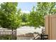 Enjoy this beautiful view from the property with its lush greenery and open parking at 9369 Longs Peak Dr, Commerce City, CO 80640