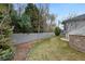 Large backyard with a garden and privacy fence providing a serene outdoor space at 8155 W Tennessee Dr, Lakewood, CO 80226