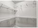 A walk-in closet with shelving, providing organized storage space at 18672 E Chaffee Pl, Denver, CO 80249