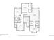 Second floor plan showcasing bedrooms, closets and multiple bathrooms at 15160 W Iliff Pl, Lakewood, CO 80228