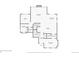 First floor plan showing layout of living spaces, kitchen, dining room, study and mud room at 15160 W Iliff Pl, Lakewood, CO 80228