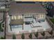 Spacious backyard featuring a large patio, pergola, and well-manicured landscaping at 5128 Preserve Pl, Firestone, CO 80504