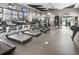 Community gym featuring treadmills, elliptical machines, weights, and other exercise equipment at 5128 Preserve Pl, Firestone, CO 80504