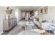 Open-concept living room featuring a spacious layout and modern decor at 5760 N Boston St, Denver, CO 80238