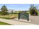Exterior shot of Prairie Meadows Park showing signage, landscaping and park buildings in the background at 5760 N Boston St, Denver, CO 80238