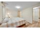 Finished basement bedroom with adjacent closet/storage space at 6334 S Elati St, Littleton, CO 80120