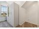 Attic bedroom featuring built-ins and a view of the outdoors at 5708 E 10Th Ave, Denver, CO 80220