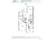 Floor plan of the house showing the kitchen, dining room, living room, and garage on Floor 1 at 6633 Bridlespur St, Castle Pines, CO 80108