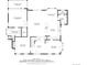 First floor plan showcasing the layout of the main living areas, primary bedroom and Gathering room at 2257 Deerpath Rd, Franktown, CO 80116