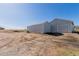 Property featuring a large shed with garage door and room for all of your toys at 2257 Deerpath Rd, Franktown, CO 80116