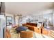 Spacious open-concept living room with updated kitchen and modern decor at 111 S Monroe St # B203, Denver, CO 80209