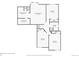 Second floor plan showing layout of primary bedroom, bathrooms, and additional bedrooms with closet space at 5206 S Meadow Lark Dr, Castle Rock, CO 80109
