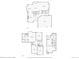 Floorplans featuring main level, upper level, and basement showcasing bedroom, kitchen, and garage at 5206 S Meadow Lark Dr, Castle Rock, CO 80109