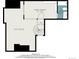 Floorplan showing the layout of the house, including the primary bedroom and the bath at 8391 S Upham Way # 209, Littleton, CO 80128