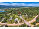 A landscape view of the neighborhood with views of nearby lake at 18680 Knollwood Blvd, Monument, CO 80132