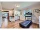 Bright exercise room including a treadmill and laundry room at 18680 Knollwood Blvd, Monument, CO 80132