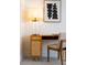 Cozy home office with a small desk and stylish decor at 1815 N Williams St, Denver, CO 80218