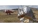 Large lot with unique land art installations at 19689 W 57Th Pl, Golden, CO 80403