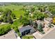 Aerial view of home close to community park with playground and mature trees at 7325 Taft Ct, Arvada, CO 80005