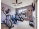 Home gym with an elliptical, treadmill, and stationary bike provides a dedicated space for fitness at 13324 W 86Th Dr, Arvada, CO 80005