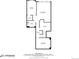 Floor plan displaying the layout of the basement featuring a bedroom, bathroom, utility room, theatre room and recreation room at 13324 W 86Th Dr, Arvada, CO 80005