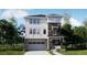 Striking two-story home with stone accents, attached garage, and a light and airy color palette at 6747 E 149Th Dr, Thornton, CO 80602