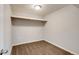 Bedroom with closet space and neutral carpeting at 8408 W 62Nd Pl, Arvada, CO 80004