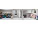 Spacious basement featuring plenty of storage, room for play and neutral carpet at 1 Sedgwick Dr, Cherry Hills Village, CO 80113