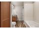 Full bathroom with shower/tub combo and vanity at 14351 E Tennessee Ave # 305, Aurora, CO 80012