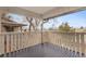 Relaxing outdoor deck area with sturdy railings and private neighborhood views at 2961 S Rosemary St, Denver, CO 80231