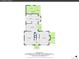 Detailed floorplan showing layout of first floor with dimensions of the rooms, kitchen, and living areas at 240 Colorado Blvd, Denver, CO 80206