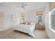 Calm bedroom with neutral tones, plush carpet, and ample natural light at 1325 Jackson St, Denver, CO 80206