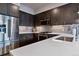 Modern kitchen featuring stainless steel appliances, sleek countertops, and stylish cabinetry at 20 Wilcox St # 621, Castle Rock, CO 80104