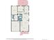 Detailed floor plan showcasing the layout of the main level, including bedrooms, kitchen, and living areas at 1811 Hogan Ct, Castle Rock, CO 80109