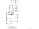 Detailed floorplan of the house, showing layout of rooms, dimensions, and overall structure at 829 Colorado Blvd, Idaho Springs, CO 80452