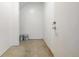 Simple, unfinished storage room with an exterior keyed door at 3611 W 79Th Ave # B4, Westminster, CO 80030