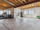 Unfinished basement with concrete floor, exposed ceiling, and lots of space for activities at 11426 Box Turtle Ct, Parker, CO 80134