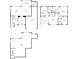 Floorplan layout showing the dimensions and arrangement of the living spaces in the home at 11426 Box Turtle Ct, Parker, CO 80134
