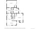 Detailed floor plan featuring a kitchen, living room, dining area, bedrooms, bathrooms, and laundry room at 1601 Robb St, Lakewood, CO 80215
