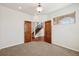 Bedroom offering double doors, carpet and window at 1890 Bel Lago Vw, Monument, CO 80132