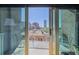 Balcony with seating overlooking the city at 1700 Bassett St # 513, Denver, CO 80202
