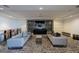 A contemporary lounge features plush sofas, stylish decor, and ample space for relaxation at 1700 Bassett St # 513, Denver, CO 80202