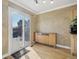 Dining area with hardwood floors and sliding glass doors leading to the backyard patio at 2208 S Eldridge Ct, Lakewood, CO 80228