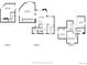 A detailed blueprint reveals the layout of this property, showcasing each floor's unique design at 2208 S Eldridge Ct, Lakewood, CO 80228