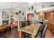 Spacious kitchen with granite countertops and modern wood cabinets at 2253 Imperial Ln, Superior, CO 80027