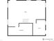 Floor plan of the basement showing large room, office and basement with a staircase at 8196 Wetherill Cir, Castle Pines, CO 80108