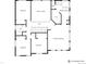 Floor plan of the third floor showing primary bedroom, bathroom, bedrooms, and hall at 8196 Wetherill Cir, Castle Pines, CO 80108