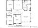 Floor plan of the third floor showing primary bedroom, bathroom, bedrooms, and hall with dimensions at 8196 Wetherill Cir, Castle Pines, CO 80108